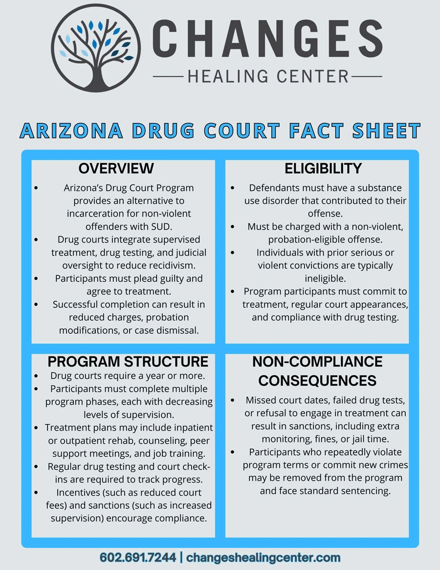 Arizona Drug Court Fact Sheet - Changes Healing Center