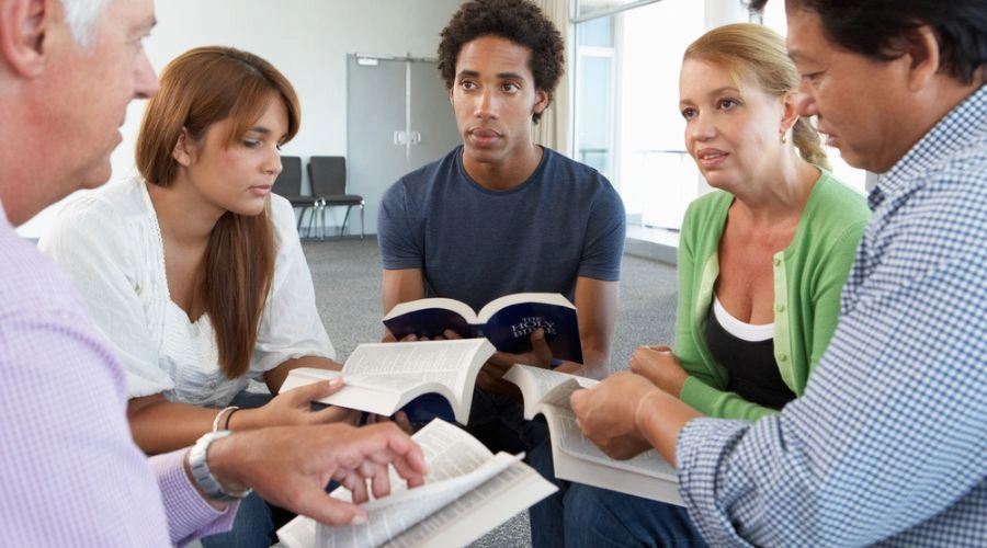 Group members reviewing what Is the Third Step Prayer