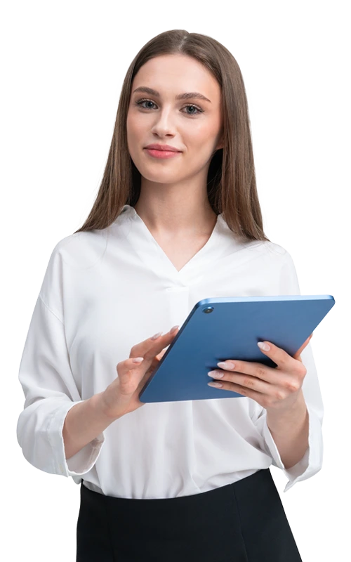 Ketamine Addiction Treatment in Arizona Professional female addiction specialist holding a tablet, representing expert care and guidance in ketamine addiction treatment at Changes Healing Center in Arizona.